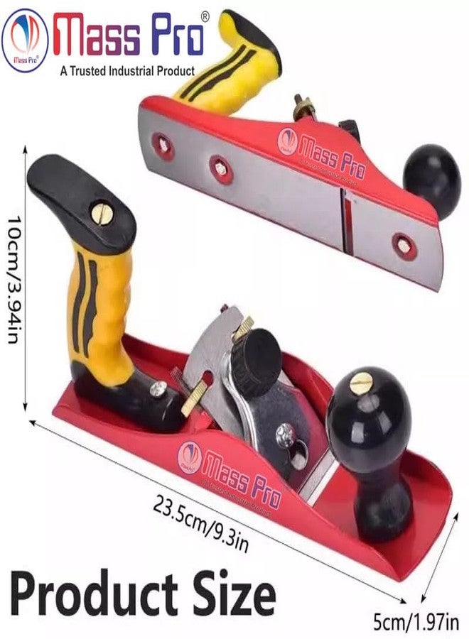 Mass Pro 2Pcs Woodworking Planer, Heavy Duty, Metal Body, For Wood Work Carving, Trimming, DIY Projects - Image 2